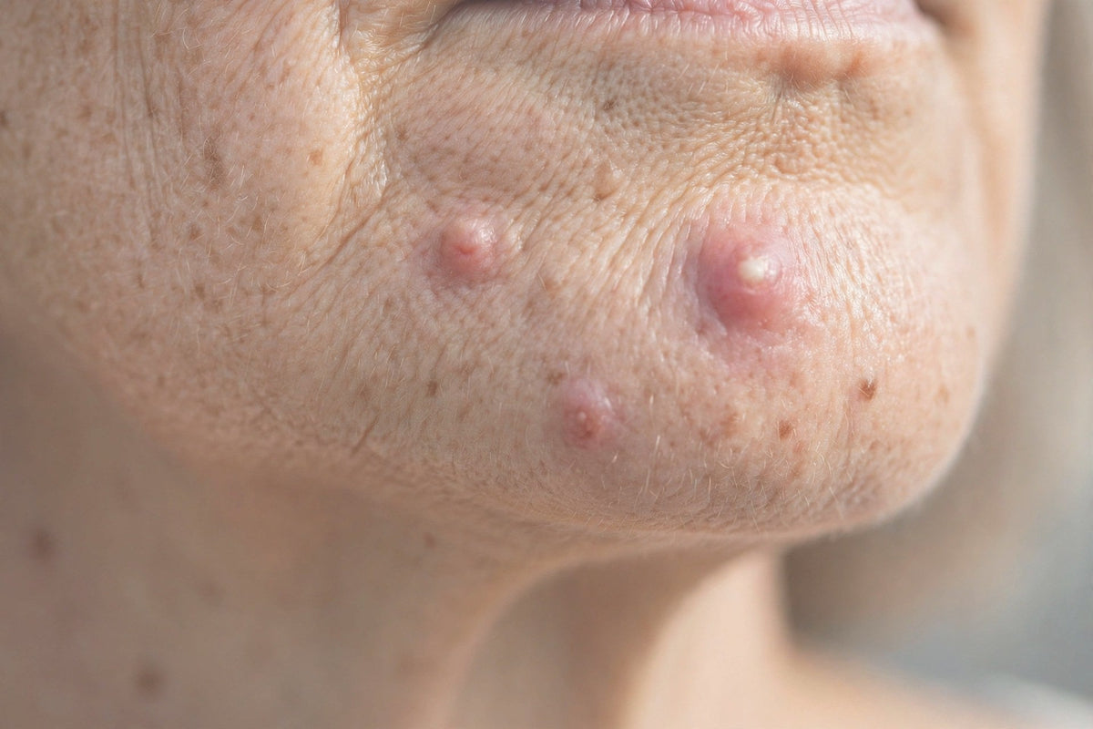 We Thought We Were Done with Pimples in Our Teen Years, So Why Are They Coming Back Now?