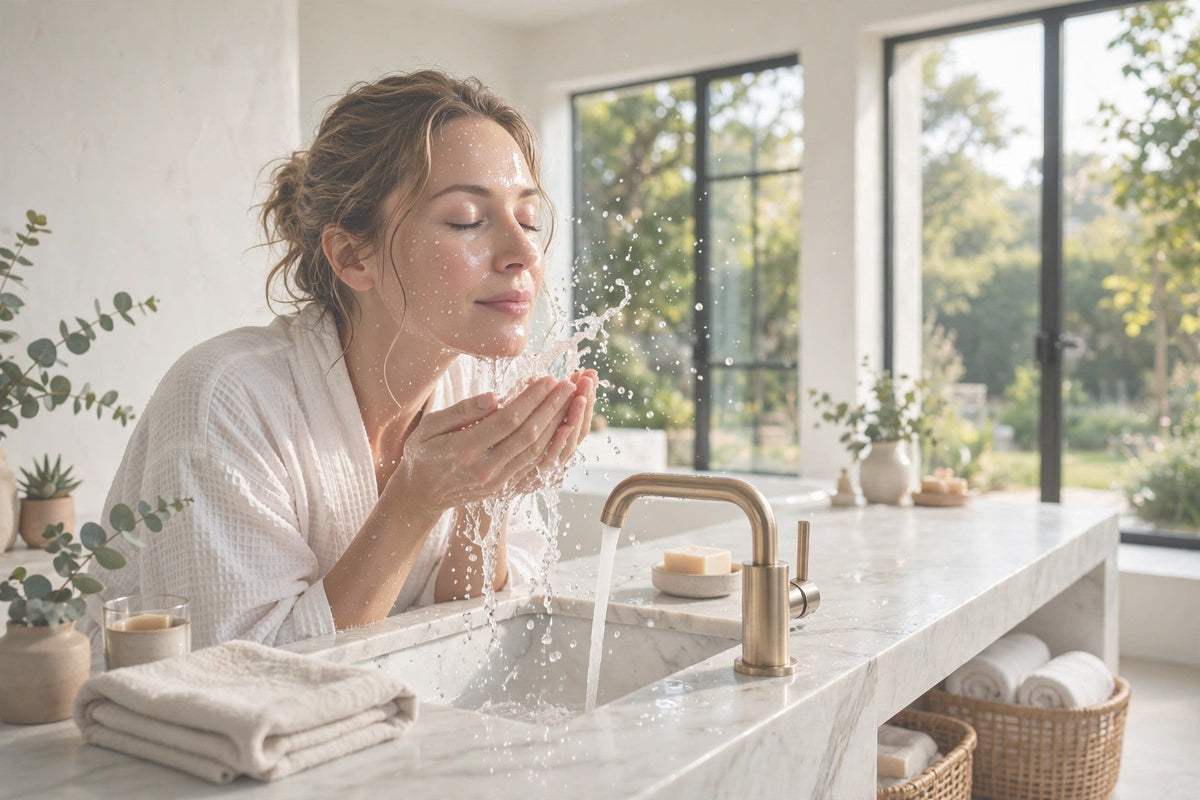 Rule Number One for Young-Looking Skin: Never Cleanse with Drying Soap
