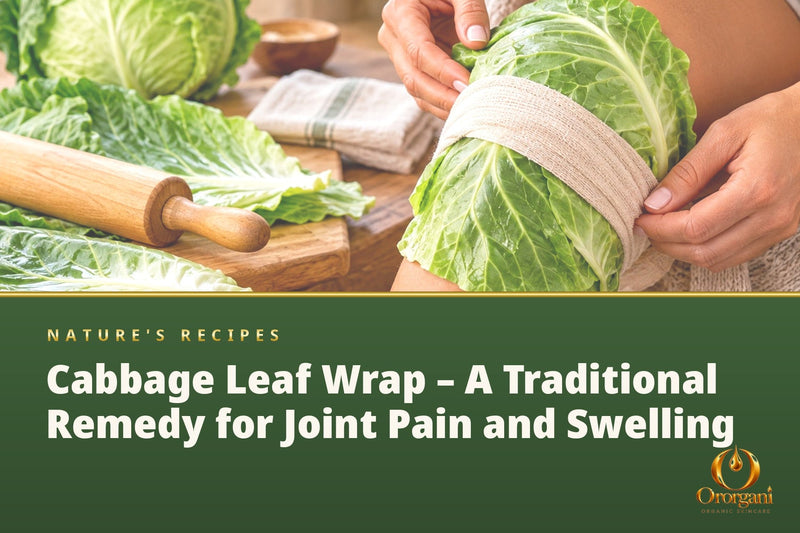 Cabbage Leaf Wrap – A Traditional Remedy for Joint Pain and Swelling
