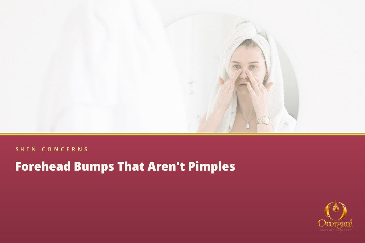 The Small Bumps on the Forehead That Don't Disappear – and Maybe They're Not Pimples at All?