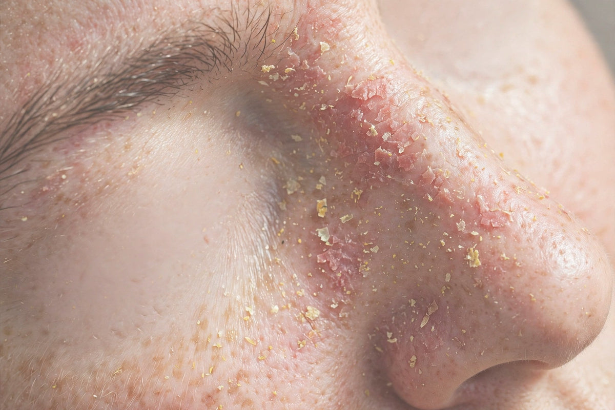 The Flaking That Keeps Coming Back at the Sides of the Nose and the Eyebrows – and Why Moisturizer Doesn't Always Help?